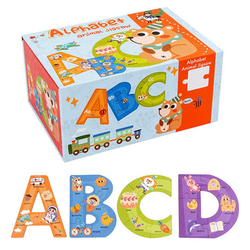 Alphabet Animal Jigsaw Puzzle for Kids
