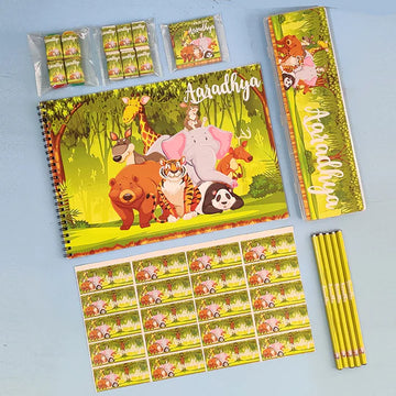 Personalized Stationery Set - Animals (PREPAID ONLY)