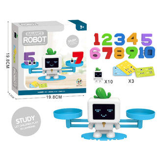 Robot Balancing: Math and Fun Learning Toy (Small 1.5cm ht)