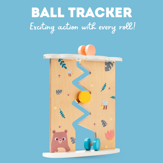 Cots and Cuddles Wooden Ball Tracker for Kids