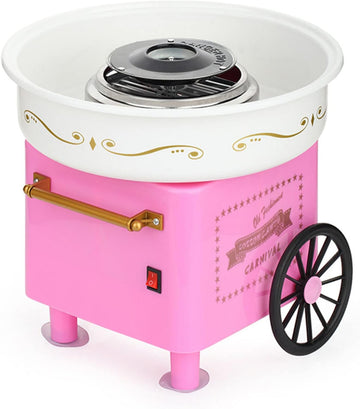 Portable Electric Cotton Candy Machine for Home Entertainment