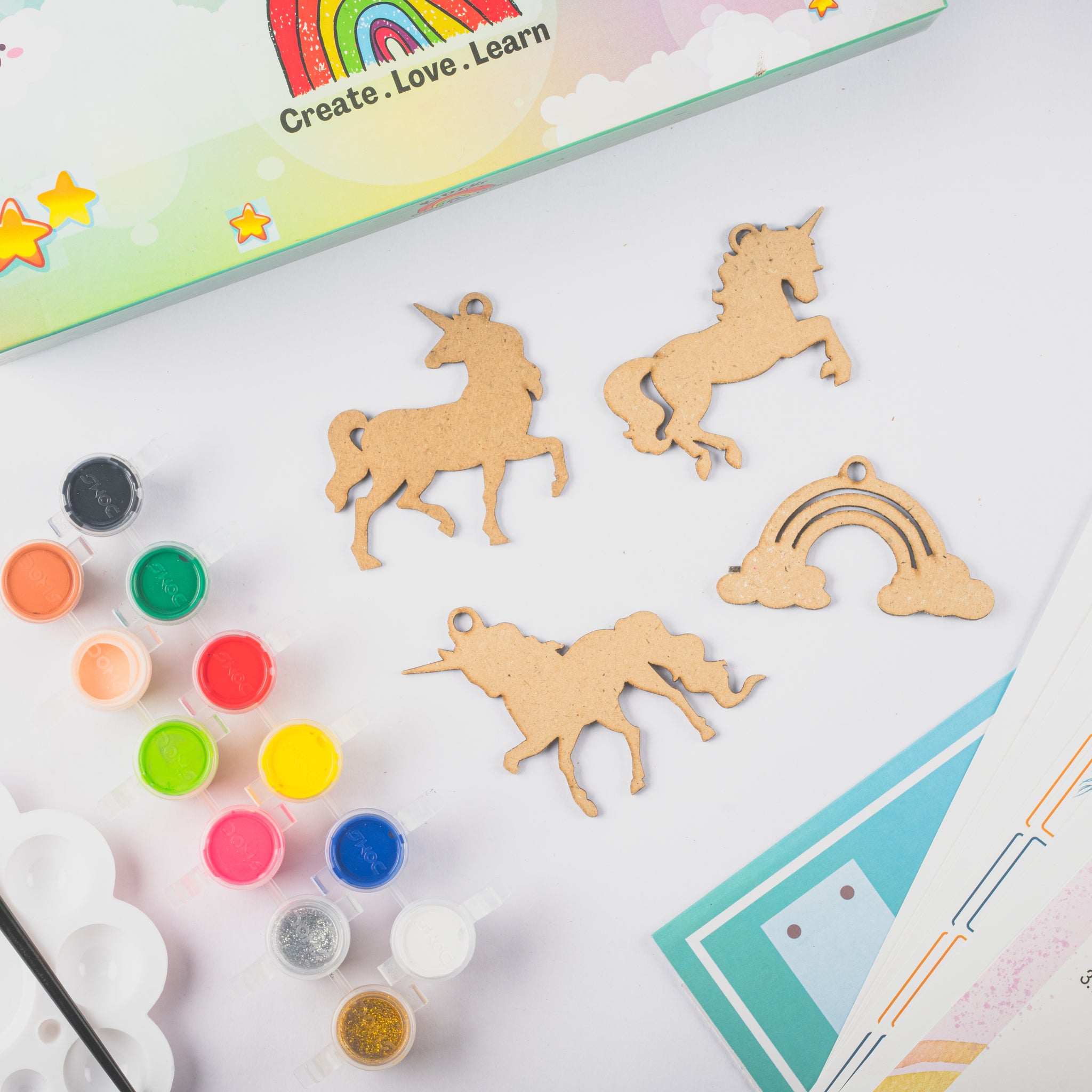 Unicorn Fridge Magnet Painting & Banner Kit