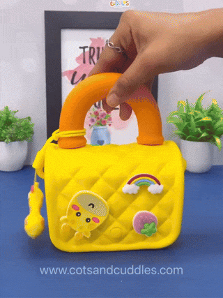 Cute Cartoon Design EVA Mini Handbag for Kids