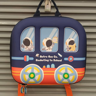Cute Design Rectangle Shaped Hardshell Backpack for Kids