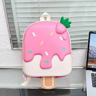 3D Ice-Cream Design Hardshell Backpack for Toddlers