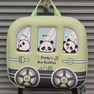 Cute Design Rectangle Shaped Hardshell Backpack for Kids