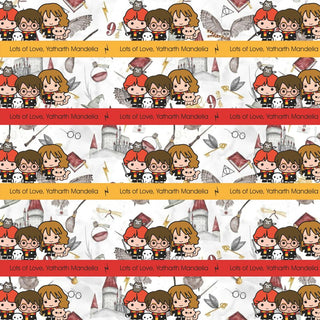 Personalised Wrapping paper -  Harry Potter (PREPAID)