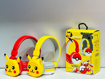 3D Pokemon Design Wireless Headphones for Kids