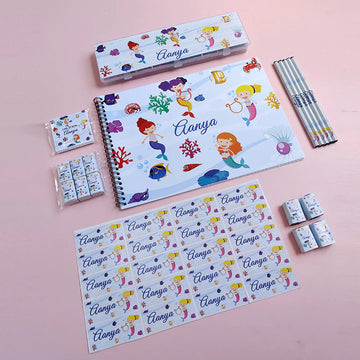Personalized Stationery Set - Mermaid (PREPAID ONLY)