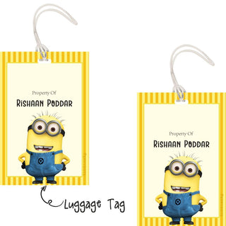 Luggage Tags - Minions - Pack of 2 Tags - PREPAID ONLY (Dispatch in 5-6 Days)