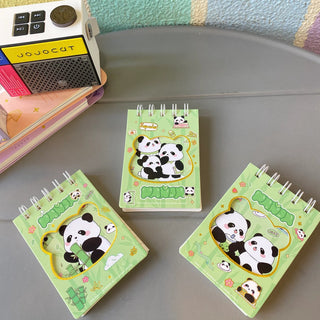 Mini Panda Spiral Diary