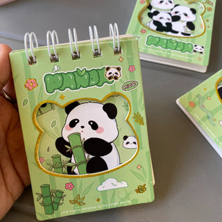 Mini Panda Spiral Diary