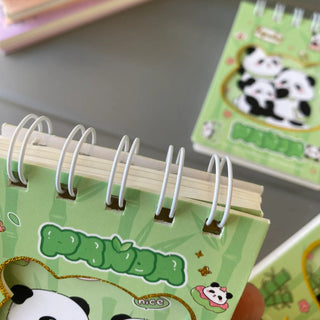 Mini Panda Spiral Diary