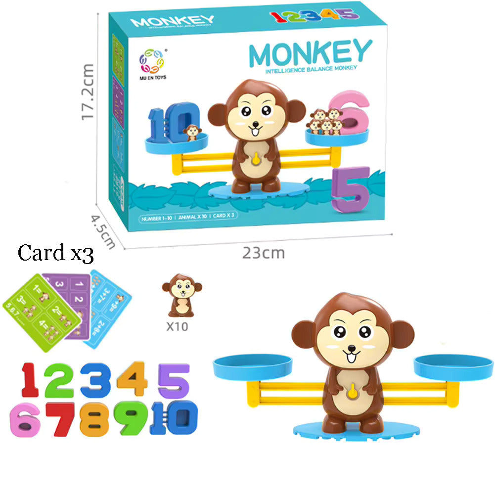 Monkey Balancing Math and Fun Learning Toy Cots and Cuddles