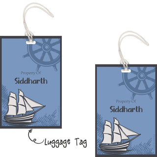 Luggage Tags - Nautical - Pack of 2 Tags - PREPAID ONLY (Dispatch in 5-6 Days)