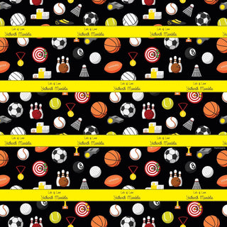 Personalised Wrapping paper -  Sports (PREPAID)