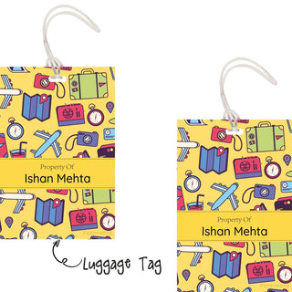Luggage Tags - Vacation Mode - Pack of 2 Tags - PREPAID ONLY (Dispatch in 5-6 Days)