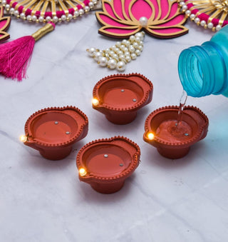 LED Water Diya