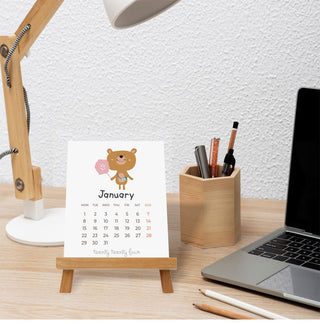 Desk Calender - Cute Animals
