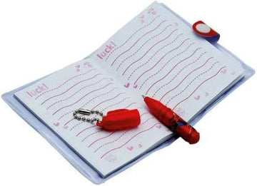 Cute Mini Avengers Theme Pocket Diary with Pen for Kids (Random Colour)