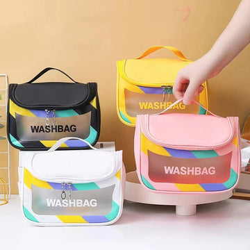 Large Capacity Colorful Washbags for Storage and Travel