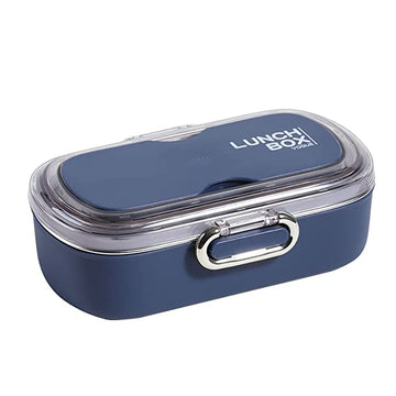 2 Compartment 900ML Lunch Boxes Leak Proof Reusable Freezer Safe Lunch Box (pack of 1)