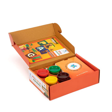 Colourful Creative Jungle Theme Alpha Characters Dough Art Kit for Kids