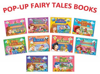 10 Amazing Pop Up Fairy Tales Books Collection for Children