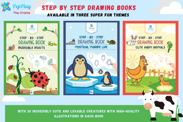 Step by Step Drawing Book – Mystical Marine Life