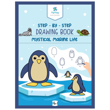 Learn Drawing by Step With Amazing Drawing Book – Mystical Marine Life