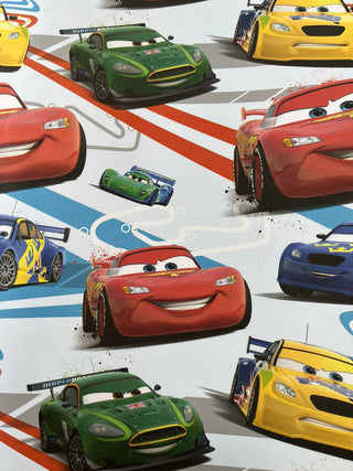 Racing Car printed Gift Wrap