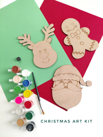 Christmas Painting Art Kit ( Fridge Magnet Kit)