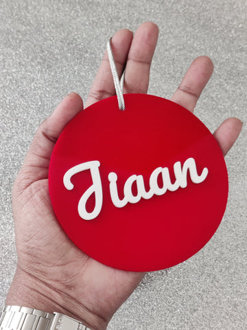 Personalized Christmas Ornaments 1pc (Prepaid Orders)