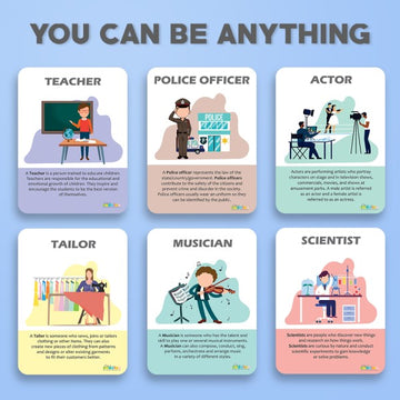 You Can be Anything – Profession Flashcards