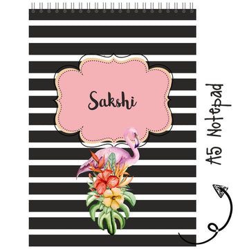 Personalized Notepad - Tropical Flamingo - (PREPAID ORDER)