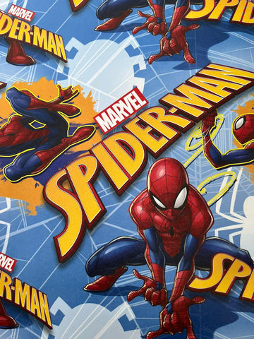 Beautiful Colorful SpiderMan printed Gift Wrap- Set of 10