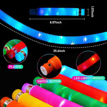 Pop tubes Glow Sticks with LED Light