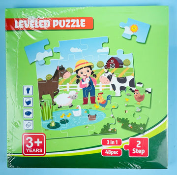 Magnetic Preschool Learning Jigsaw Puzzles  (Random Theme)