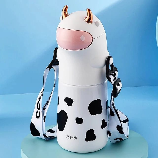 Premium Quality Cow Shape Water Bottle For Kids 560ml