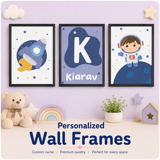 Personalised Frames for Kids Wall Decor