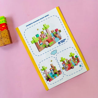 Magnetic Pixel Building Block Set – 84 Pcs Creative Construction Toy for Kids