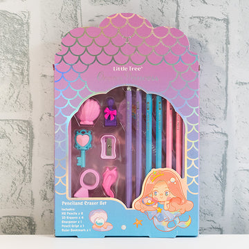Mermaid-Themed Stationery Set for Kids