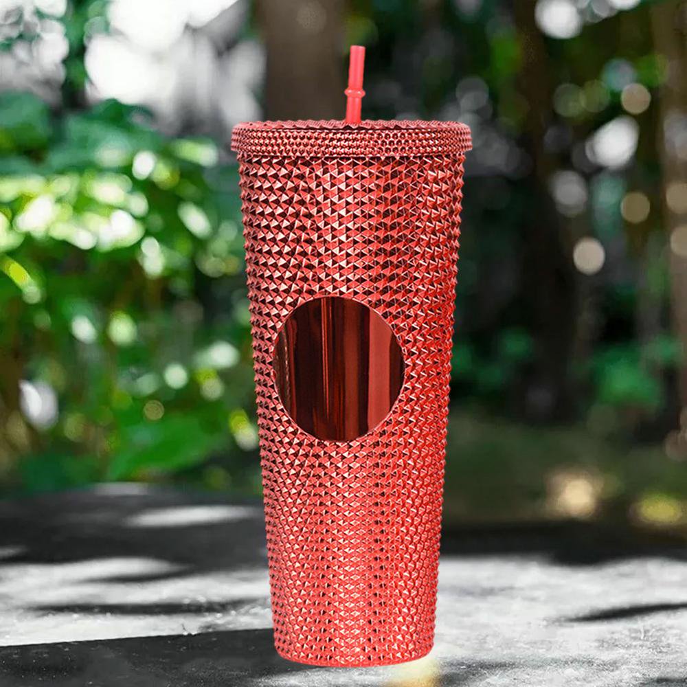 Sparkle and Sip: 710ml Diamond Radiant Design Tumbler - BPA-Free, Durable, and Versatile (WITHOUT BOX)
