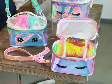 Enchanting Unicorn Holographic Multipurpose Bag with Adjustable Strap and Handle