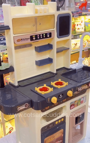 87 Pcs Play House Full Kitchen Toys Set for Children Pretend Play