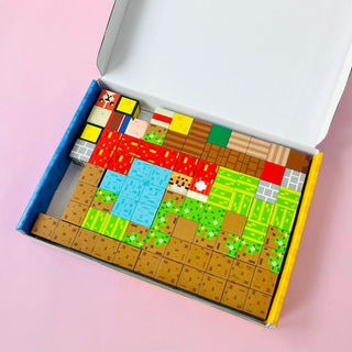 Magnetic Pixel Building Block Set – 84 Pcs Creative Construction Toy for Kids
