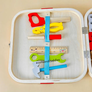 Animal Assemble Wooden Toolbox for kids