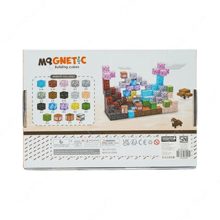 Magnetic Pixel Building Block Set – 117 Pcs/96Pcs Creative Construction Toy for Kids