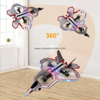 EPP Foam 4H Channel 2.4GHz V35 Jet Fighter Stunt RC Airplane: Conquer the Skies with Style and Precision