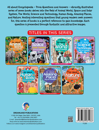 Amazing Places Encyclopedia for Children Age 5 - 15 Years- All About Trivia Questions and Answers